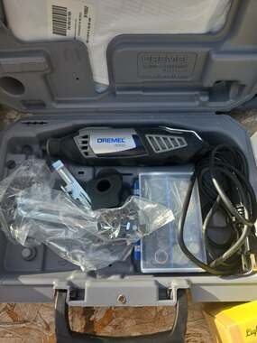 Dremel 4000 High Performance Rotary Tool Kit with Carrying Case and Accessories